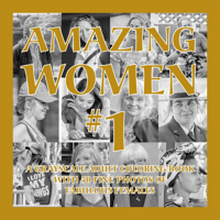 Amazing Women #1: A Grayscale Adult Coloring Book with 50 Fine Photos of Fabulous Females 1620356155 Book Cover