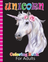 Unicorn Coloring Book for Adults: Funny Unicorn Coloring Book for Adults (Make the Perfect Gift) B08GB4HXTX Book Cover