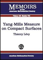 Yang-Mills Measure on Compact Surfaces 0821834290 Book Cover