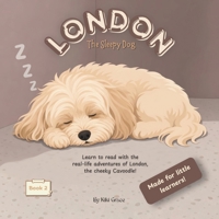 London: The Sleepy Dog. Book Two in beginner reader book series ages 4-7. First reader for kids learning to read. (Learn to Read with London the Dog) B0H9SLXM7V Book Cover
