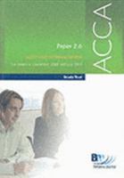 ACCA Paper 2.6 Audit and Internal Review 075171156X Book Cover