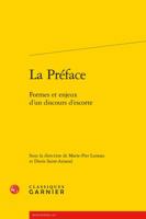 La Preface : Formes et Enjeux d'un Discours D'Escorte 2406058093 Book Cover