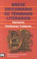 Breve diccionario de términos literarios 8420636177 Book Cover