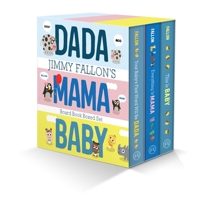 Jimmy Fallon's DADA, MAMA, and BABY Board Book Boxed Set 1250852382 Book Cover