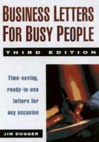 Business Letters for Busy People 156414612X Book Cover
