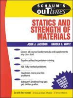 Schaum's Outline of Statics and Strength of Materials (Schaum's) 0070321213 Book Cover