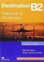 Destination B2 Grammar and Vocabulary: Teacher's Book 1405094893 Book Cover