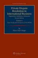 Private Dispute Resolution in International Business 2 Volume Set 9041131728 Book Cover