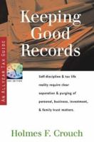 Keeping Good Records: Tax Guide 501 0944817300 Book Cover