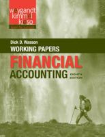 Financial Accounting, Working Papers: Tools for Business Decision Making 0471750786 Book Cover