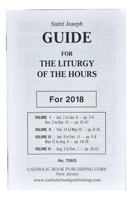 St. Joseph Guide for Liturgy of the Hours: 2018 194124386X Book Cover