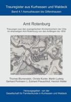 Amt Rotenburg: Trauregister von Kurhessen und Waldeck, Band 4.1 3735779492 Book Cover