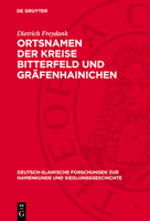 Ortsnamen Der Kreise Bitterfeld Und Gräfenhainichen 3112773349 Book Cover