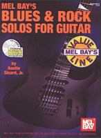Blues & Rock Solos for Guitar 0786680407 Book Cover
