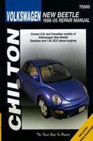 Chilton's Volkswagen New Beetle, 1998-2005 Repair Manual: Covers U.s. and Canadian Models of Volkswagen New Beetle Gasoline and 1.9 L Ecodiesel Engines (Chilton's Total Car Care Repair Manual) 156392711X Book Cover