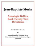 Astrologia Gallica Book 22 0866904255 Book Cover