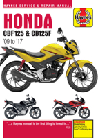 Honda CBF125 & CB125F Update (5540) ('09 To '16) 1785213539 Book Cover