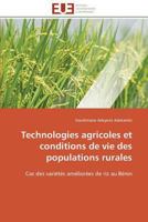 Technologies Agricoles Et Conditions de Vie Des Populations Rurales 3841781985 Book Cover