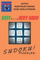 Brain Games Sudoku Puzzles Easy To Very Hard whit instructions and solutions: Hundreds samurai daily killer Sudoku puzzles for adults easily fit in ... Book to strengthen memory for brain health B08CPCBSGX Book Cover