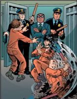The Three Stooges Graphic Novels #3: Cell Block Heads 1597073660 Book Cover