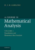 Foundations and Elementary Real Analysis 1107032024 Book Cover