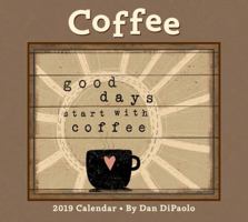 Coffee 2019 Deluxe Wall Calendar 1449491618 Book Cover