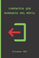 Contactos Que Borrar�a del M�vil: Cuaderno Lineado. Cuaderno de Notas, Diario O Agenda. Regalo Original Para Amantes del Humor. 1676177647 Book Cover