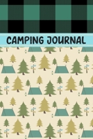 Camping Journal: Record 50 Camping Adventures! Camping Journal with Prompts & Campsite Log Book - Fun Family Camping Gifts For Men, Women & Kids 1659554829 Book Cover