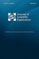 Journal of Scientific Exploration 24: 4 Winter 2010 0982854323 Book Cover