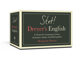 Stet! Dreyer's English: A Game for Language Lovers, Grammar Geeks, and Bibliophiles 059313785X Book Cover