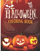 Halloween Coloring book : Unique Halloween Coloring Pages For Children: Over 50 Coloring pages | Coloring Book for Kids 2-4, 4-8, Toddlers, and Up B09CRQDCJ1 Book Cover