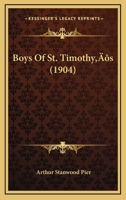 Boys Of St. Timothy’s 1120166071 Book Cover