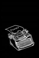 Poems: A Blank Lined Journal For Poems 170411022X Book Cover