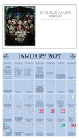 2027 Churchman's Ordo Kalendar: January 2027 Through December 2027 1640658734 Book Cover