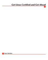 Get Linux Certified and Get Ahead 0072123338 Book Cover