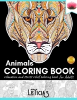 Animals Coloring Books for Adults: animals coloring book for adults relaxation and stress relief 1691189456 Book Cover