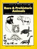 Rare & Prehistoric Animals (North Light Clip & Scan Art) 089134683X Book Cover