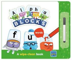 Alphablocks Words: A Wipe-Clean Book 1782269576 Book Cover