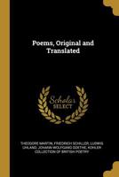 Poems, Original and Translated 3375005962 Book Cover