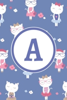 A: Monogrammed 2020 Weekly Planner For Women And Teen Girls Cat Lovers - Cute Cats, January 2020 - December 2020 (6x9) 1702072436 Book Cover