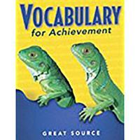 Vocabulary for Achievement: Teacher's Edition Grade 3 2000 0669471291 Book Cover