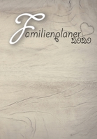 Familienplaner: 2020 I Wochenplaner I 4 Spalten I A5 I Einkaufsliste I To Do Liste I Kochplan I Ferien I Jahresübersichten I Geschenkidee Eltern, Oma, ... I für Erzieher I Motiv: Wood (German Edition) 1696743389 Book Cover