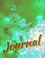 Journal: Personal Blank Notebook with Lines for Writing & Journaling, Grass-style Cover Design, 120 Pages, Size 7,44 x 9,69 Inches (vol. 3) 1698915969 Book Cover