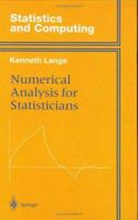Numerical Analysis for Statisticians 146142612X Book Cover