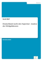 Deutschland sucht den Superstar - Analyse der Erfolgsfaktoren 3838677404 Book Cover