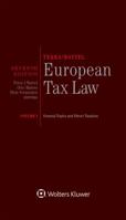 European Tax Law Seventh Edition: Volume I 9403505834 Book Cover