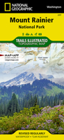Mount Rainier National Park Map 1566953456 Book Cover