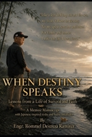 WHEN DESTINY SPEAKS: Lessons from a Life of Survival and Faith: A Memoir Manuscript B0GZ4DS4M9 Book Cover