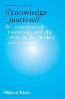Knowledge Matters 0702238422 Book Cover