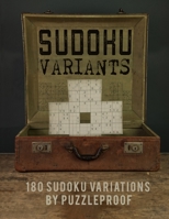 Large Print Sudoku Variants: Sudoku Variations For Adults. One Large Size Puzzle On Every Page. Sudoku X, Hyper, Twins, Triathlon, Marathon, Samurai, 12 X 12 And 16 X 16. 180 Puzzles B08MSQTFTK Book Cover